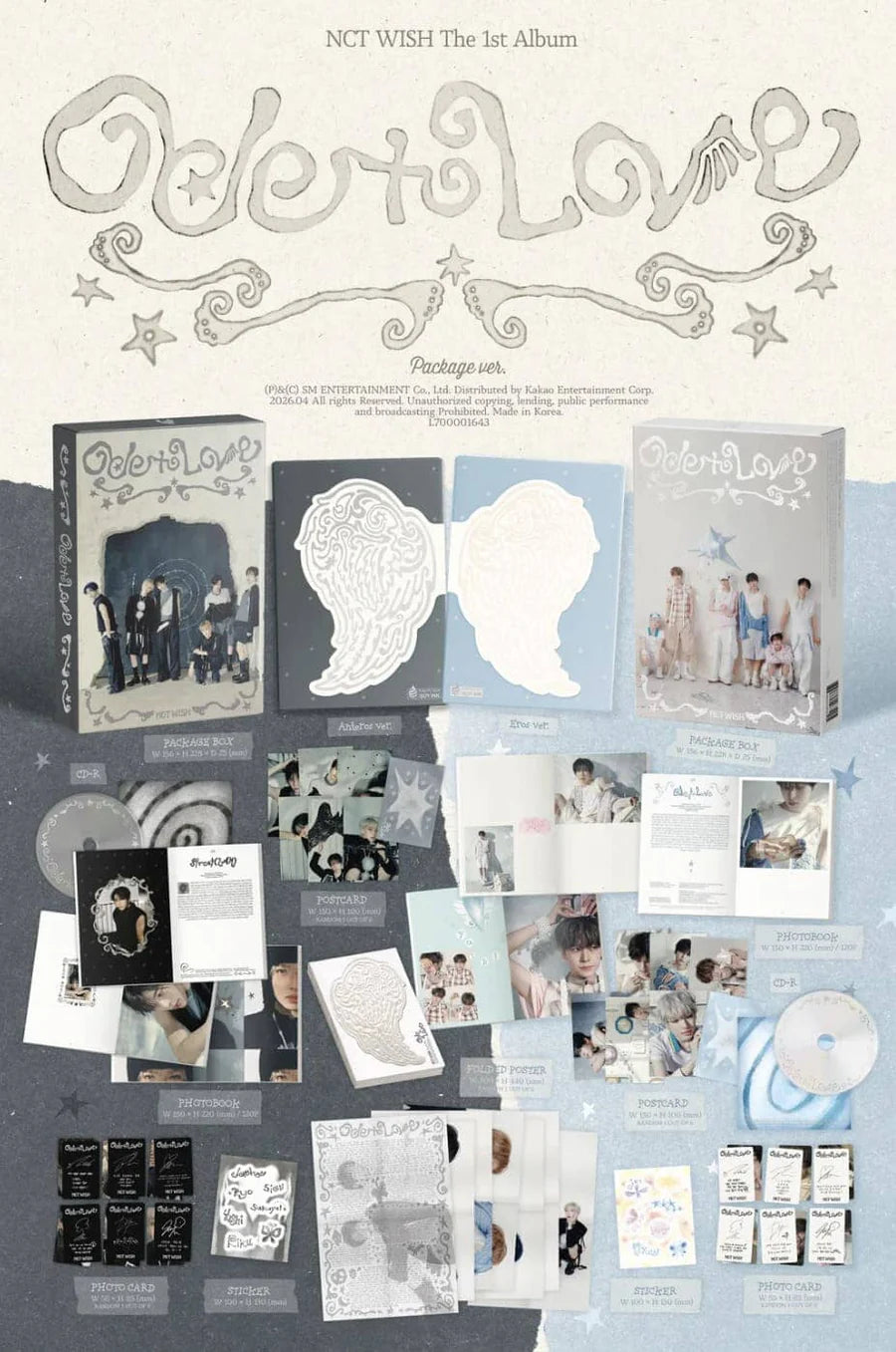 NCT WISH - ODE TO LOVE (PACKAGE VER.)