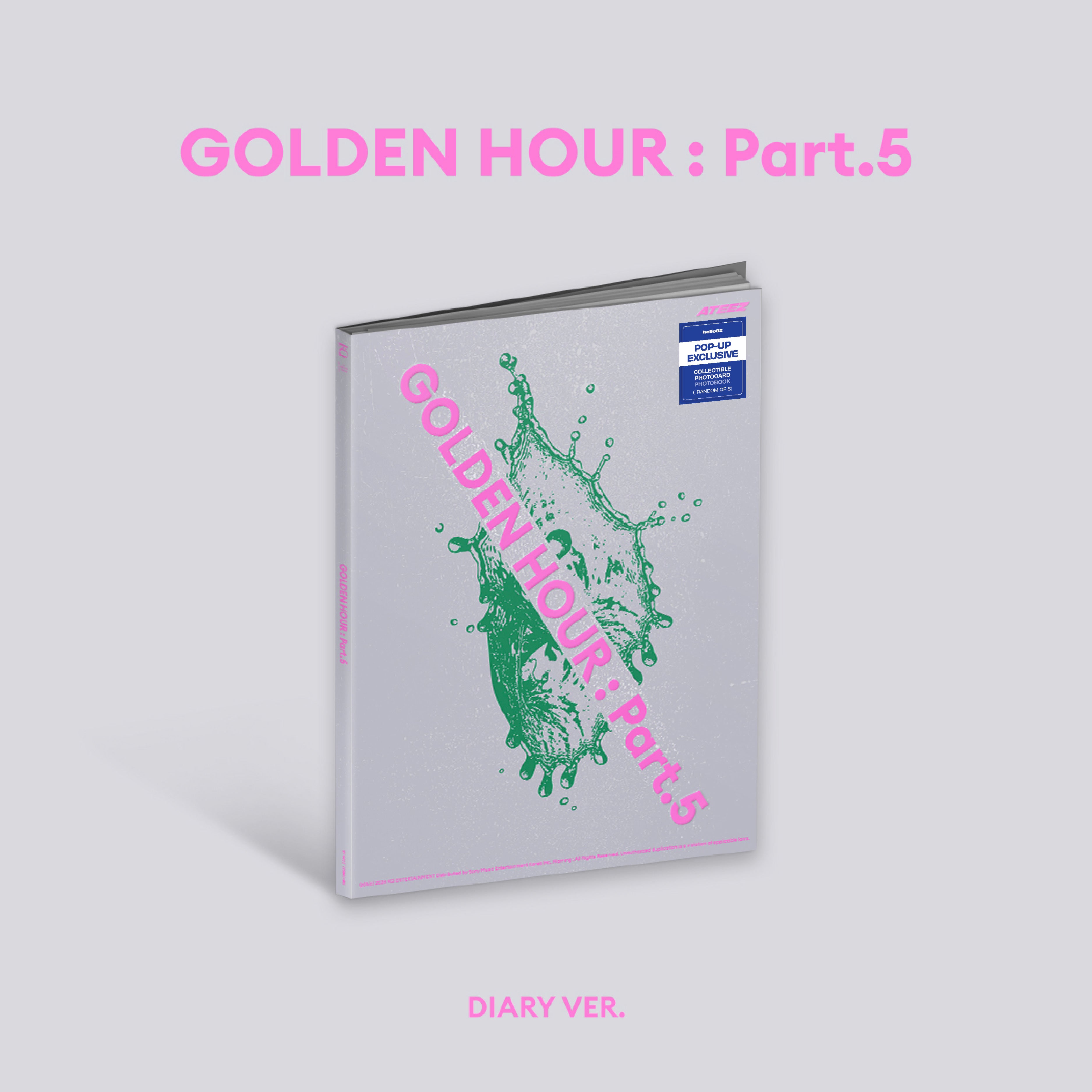 ATEEZ - GOLDEN HOUR : Part.5 (hello82 POP-UP Exclusive)