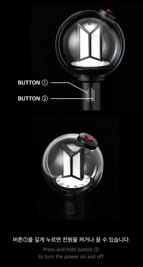 [PRE-ORDER] BTS - OFFICIAL LIGHT STICK VER.4 KEYRING