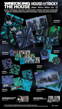 XIKERS - HOUSE OF TRICKY : WRECKING THE HOUSE (SIGNED hello82)