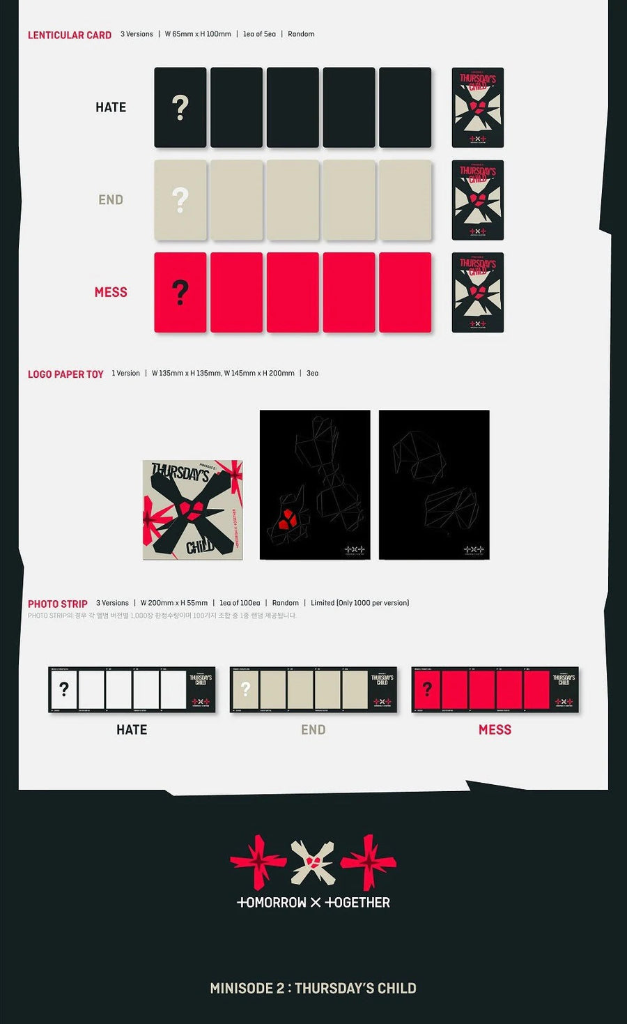 TXT - MINISODE 2: THURSDAY'S CHILD