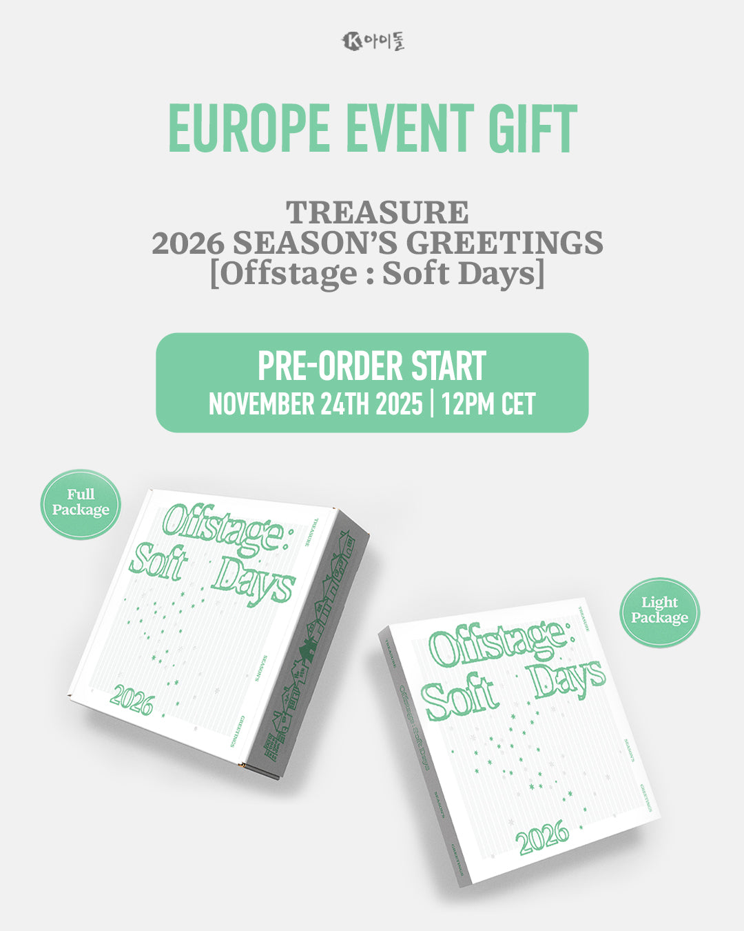 [PRE-ORDER] LUCKY DRAW TREASURE - 2026 SEASON’S GREETINGS