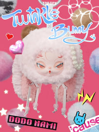 DODO NAMI Twinkle Bunny Series Plush Keychain Blind Box