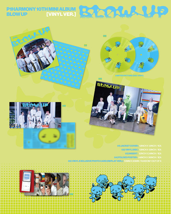 [PRE-ORDER] P1Harmony - BLOW UP (Vinyl Ver.) - 82EVENT Exclusive