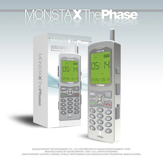 [PRE-ORDER] MONSTA X EP [The Phase] MX-0514 Table Clock ver. (Limited Edition)