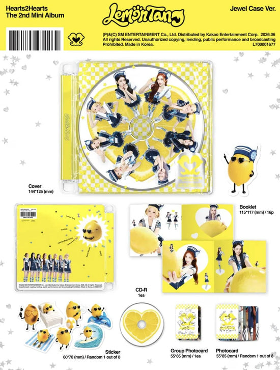 HEARTS2HEARTS - LEMON TANG (JAWEL CASE)