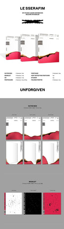 LE SSERAFIM - UNFORGIVEN (1ST STUDIO ALBUM)