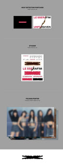 LE SSERAFIM - UNFORGIVEN (1ST STUDIO ALBUM)