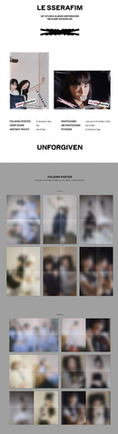 LE SSERAFIM - UNFORGIVEN WEVERSE ALBUM