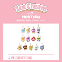 [PRE-ORDER] SEVENTEEN - PLUSH KEYRING [Ice Cream with MINITEEN Official MD]