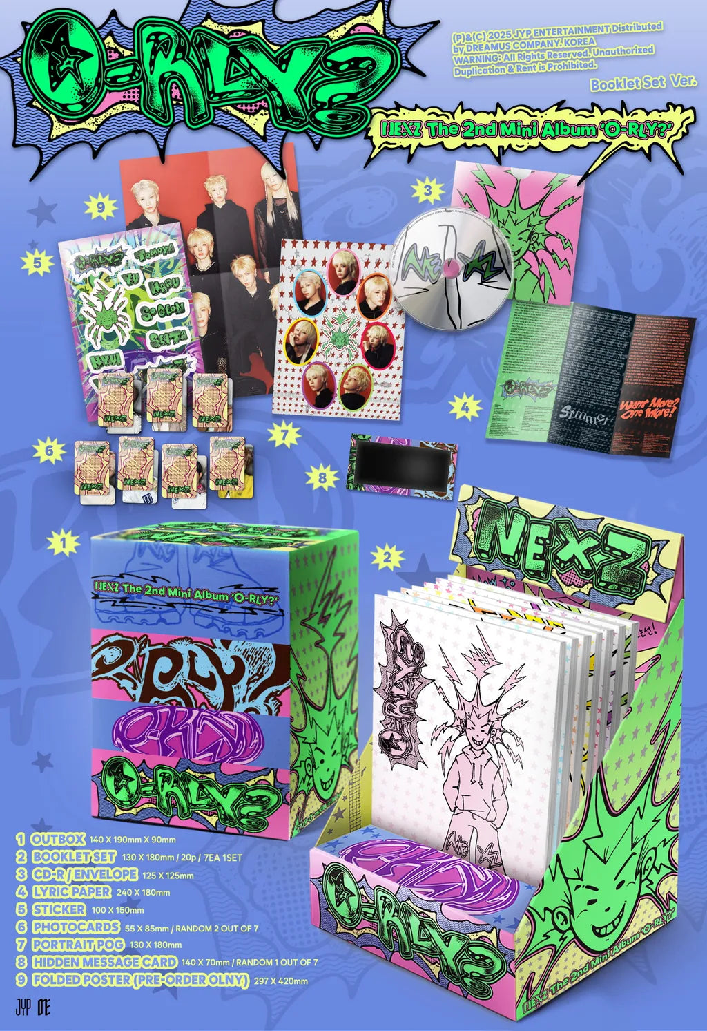 NEXZ - O-RLY? Special Edition (BOOKLET SET VER.)