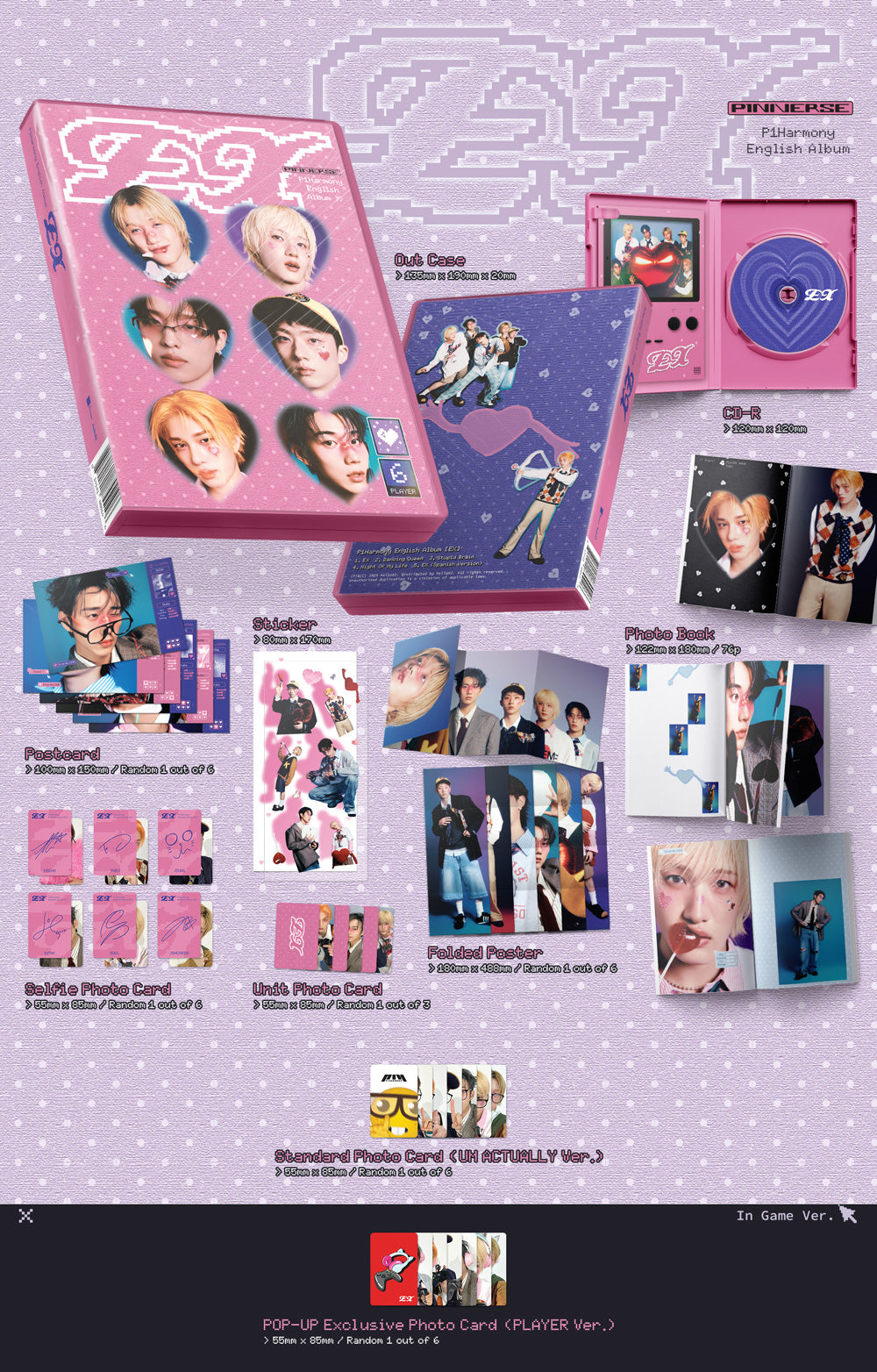 P1Harmony - EX - POP-UP Exclusief - KEAPOP store – KeaPOP