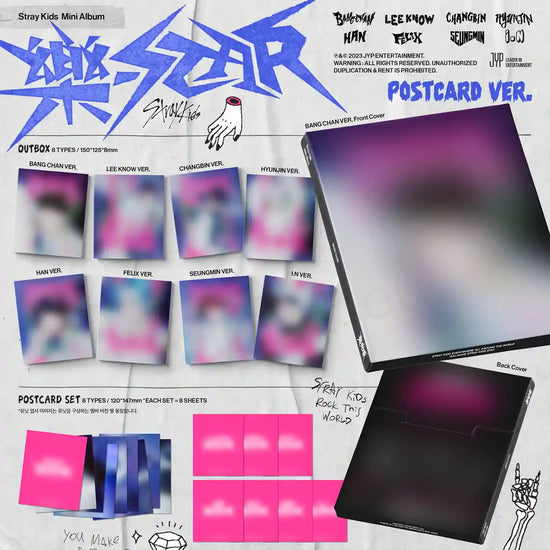 Stray Kids – Rock Star (POSTCARD Ver.)