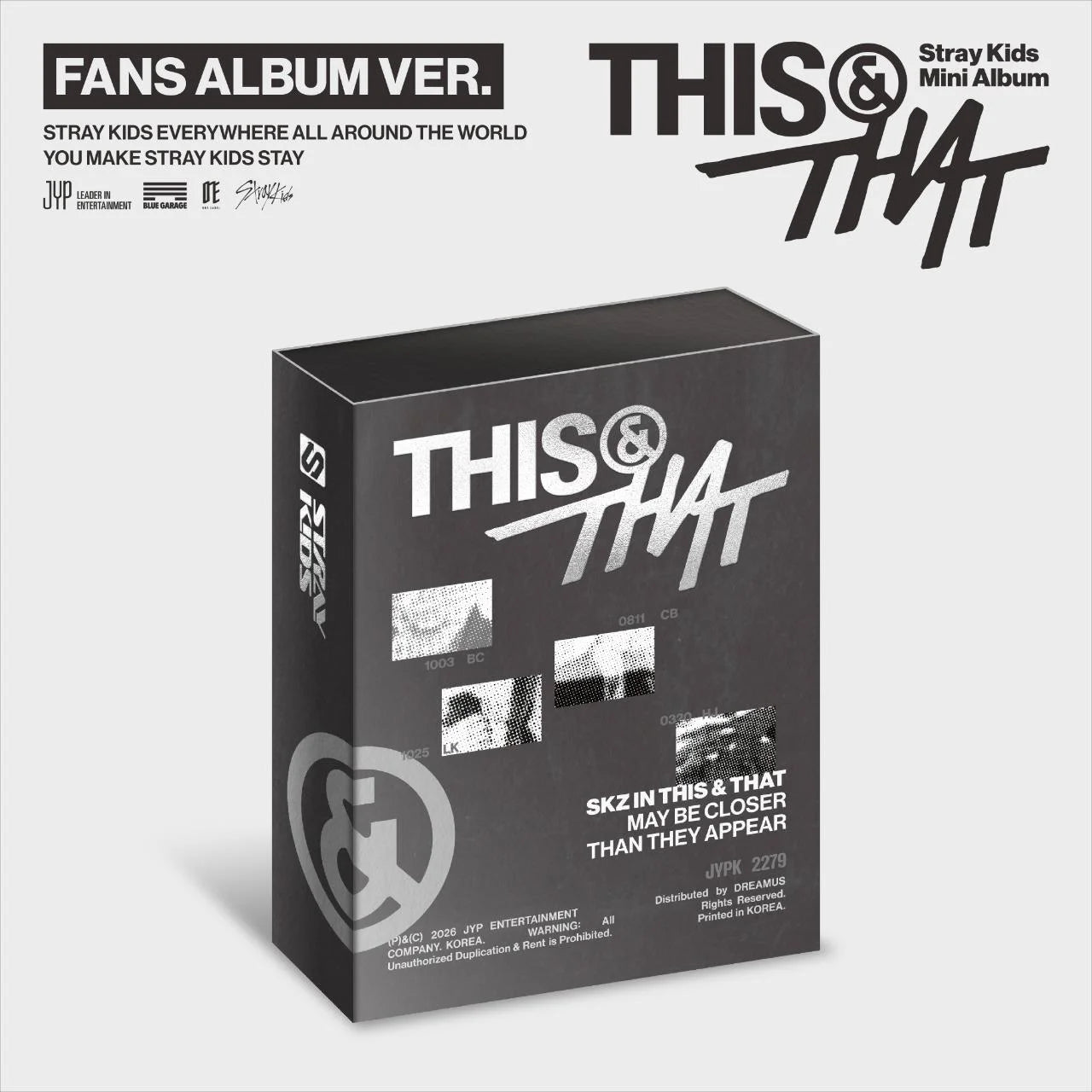 [PRE-ORDER] STRAY KIDS - THIS & THAT (FAN ALBUM ver.)