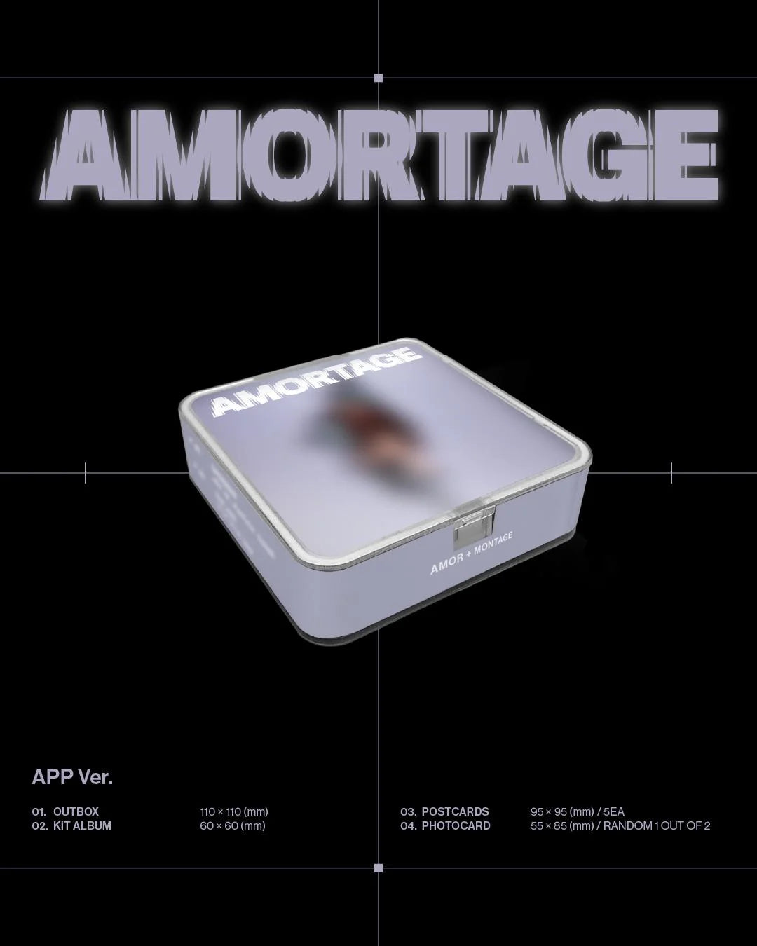 JISOO (BLACKPINK) -  AMORTAGE (APP Ver)