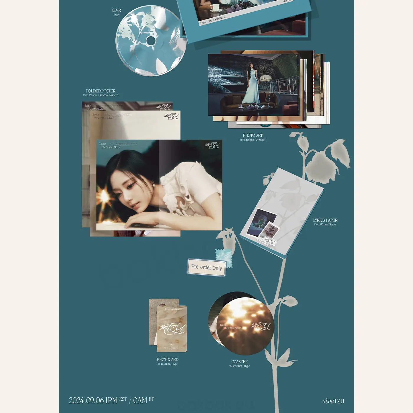 Tzuyu (TWICE) – abouTZU (Heaven ver.) [1st Mini Album]