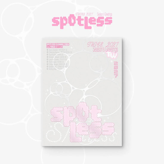 [PRE-ORDER] TWICE - 2027 Season's Greetings [Spotless] + 1 Photocard gift