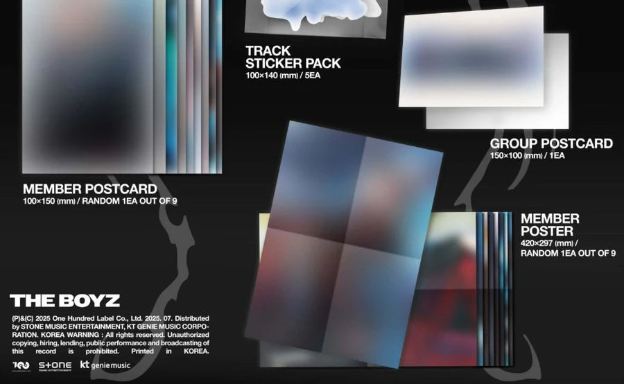 THE BOYZ - a;effect + Olive Young photo card