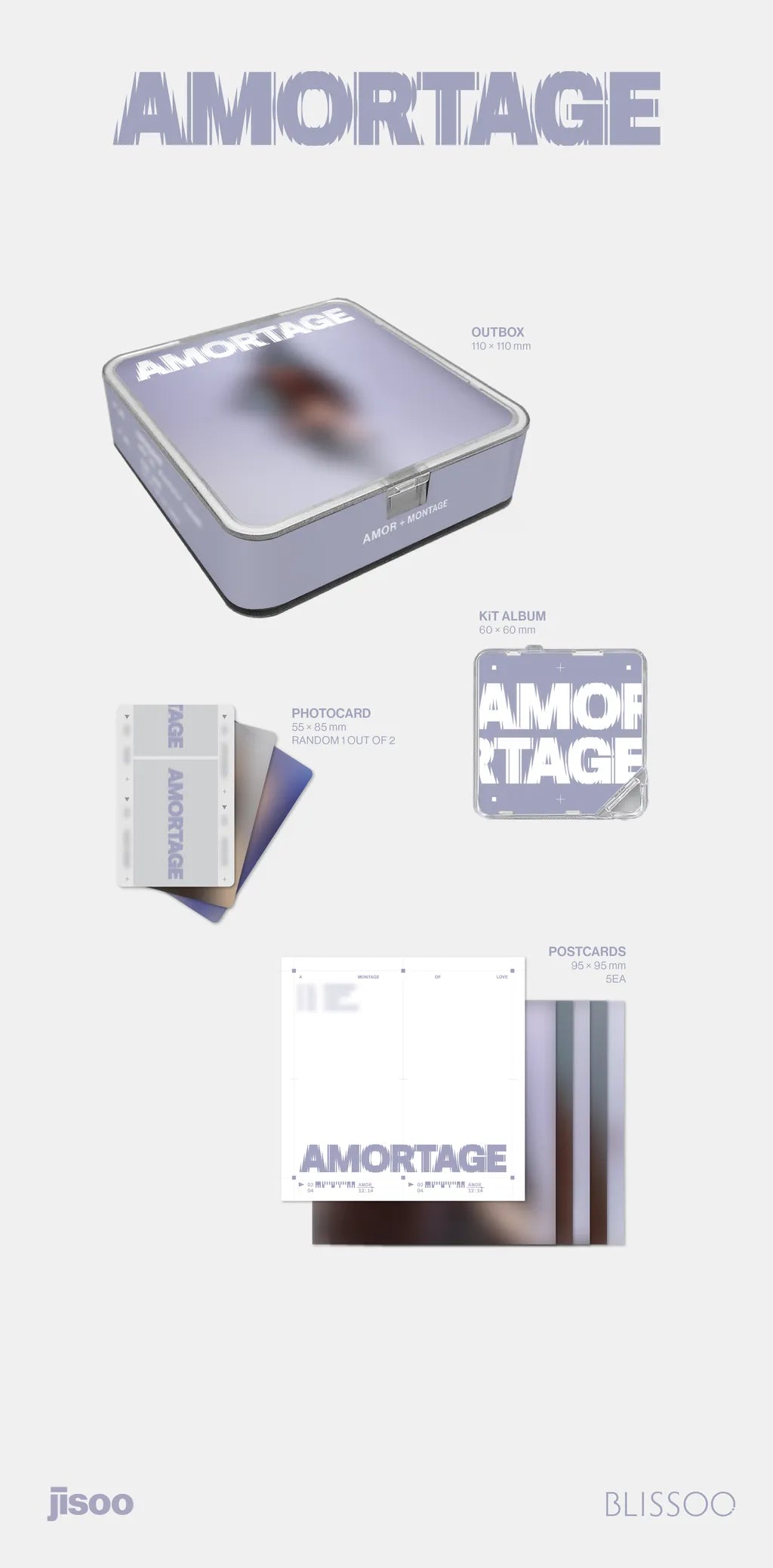 JISOO (BLACKPINK) -  AMORTAGE (APP Ver)