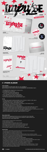 [PRE-ORDER] Xdinary Heroes - MPULSE (FANS ALBUM Ver.)