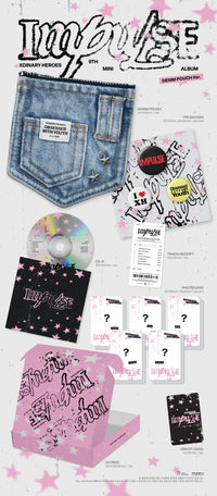 [PRE-ORDER] Xdinary Heroes - MPULSE (DENIM POUCH Ver.)