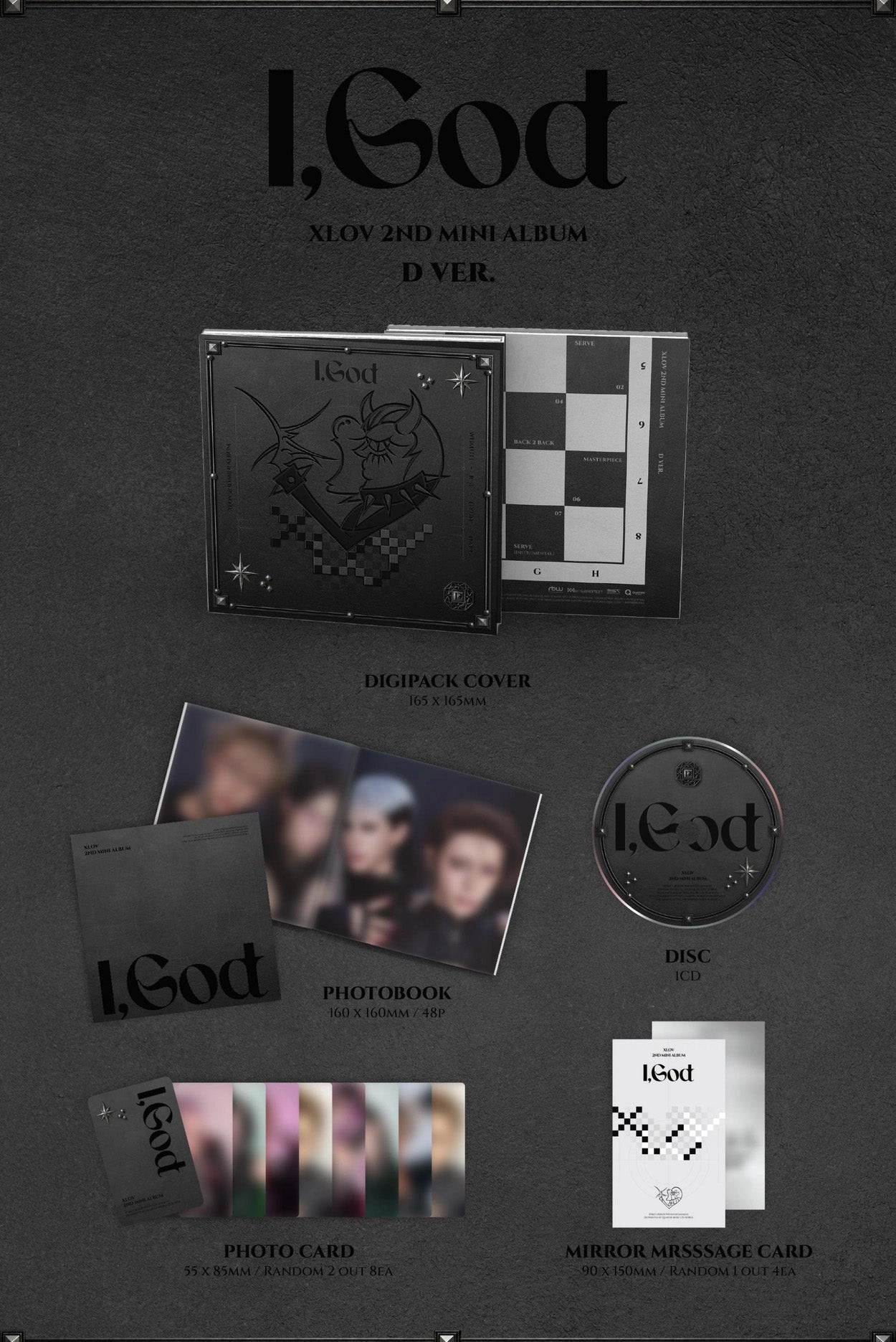 XLOV - I,God (SIGNED ALBUM) – KeaPOP
