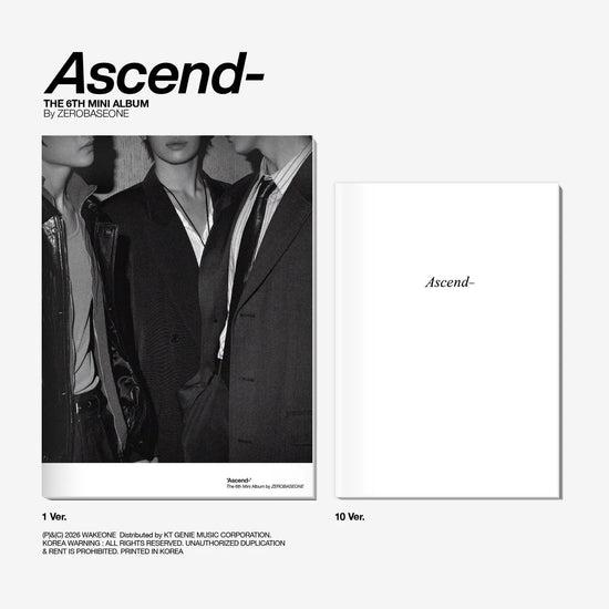 ZEROBASEONE - ASCEND- (phonebook ver.)