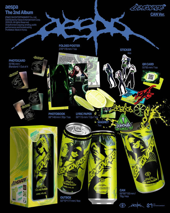 AESPA - LEMONADE (CAN Ver.) (Smart Album)