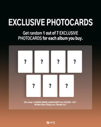 Europe signed album event all(h)ours vcf kepop album at KEAPOP