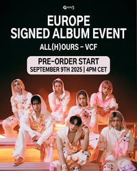 Europe signed album event all(h)ours vcf kepop album at KEAPOP