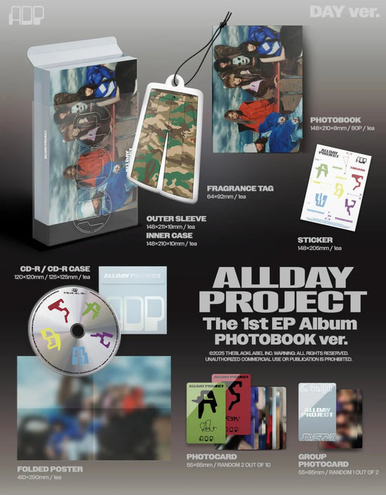 ALLDAY PROJECT - The 1st EP (SIGNED Photobook Ver.)