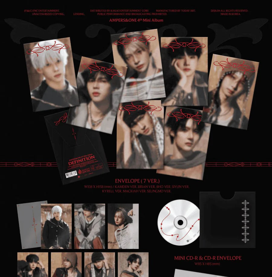 [PRE-ORDER] AMPERS&ONE - DEFINITION (WE Ver.)