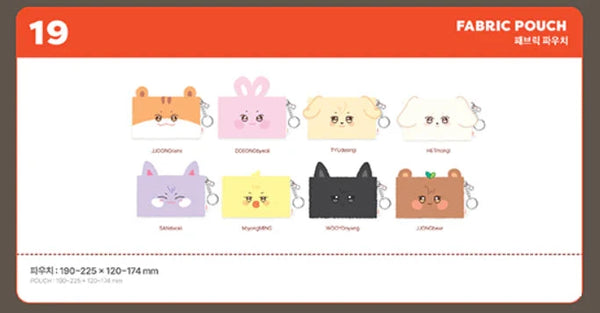 ATEEZ - ANITEEZ IN TREASURE MINI PLUSH