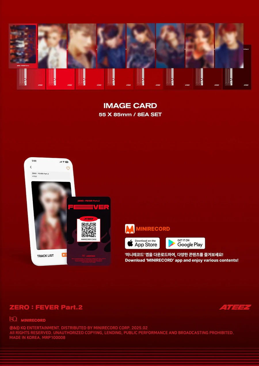 ATEEZ - Zero : Fever Part.2 MINIRECORD (PLATFORM VER.)