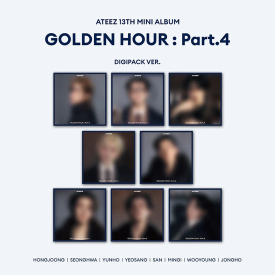 ATEEZ - GOLDEN HOUR : Part.4] (DIGIPACK Ver.)