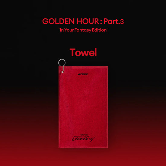 ATEEZ - TOWEL  GOLDEN HOUR Part.3 'In Your Fantasy Edition'