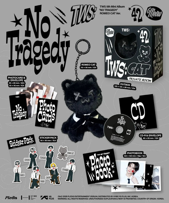 TWS - 5th Mini Album 'NO TRAGEDY' ROMEO (CAT Ver.)
