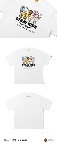 STRAY KIDS X BABE -  FAMILY BABY MILO TEE