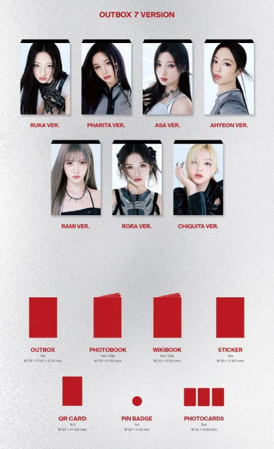 BABYMONSTER - BABYMONS7ER (1ST MINI ALBUM) YG TAG ALBUM VER.