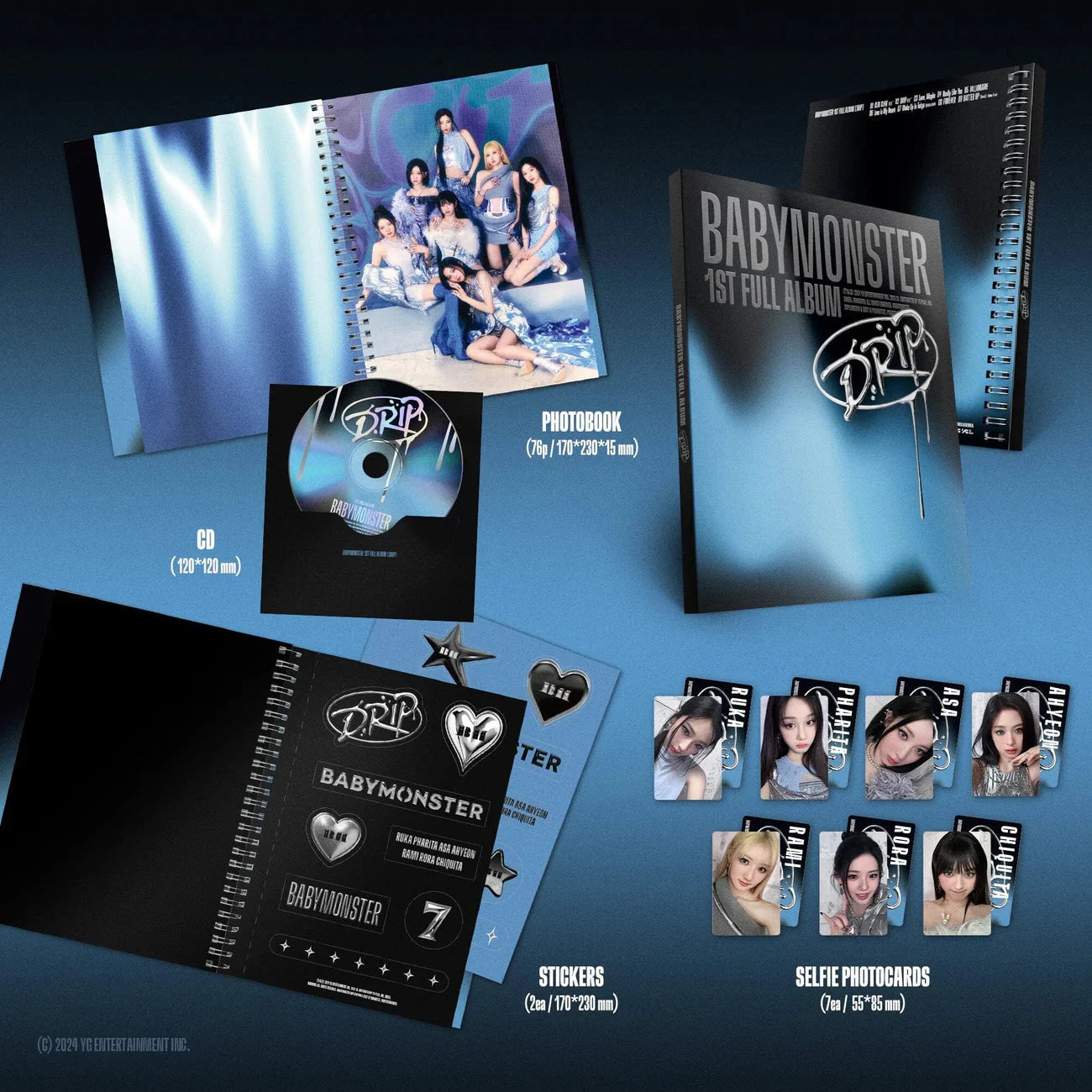 BABYMONSTER - 1st FULL ALBUM [DRIP] – KeaPOP