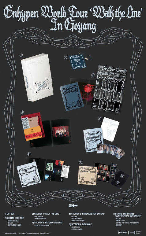 ENHYPEN - ENHYPEN WORLD TOUR 'WALK THE LINE' IN GOYANG