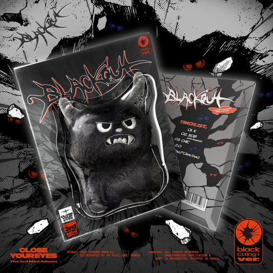 CLOSE YOUR EYES - BLACKOUT (Black Citing-1 ver.)