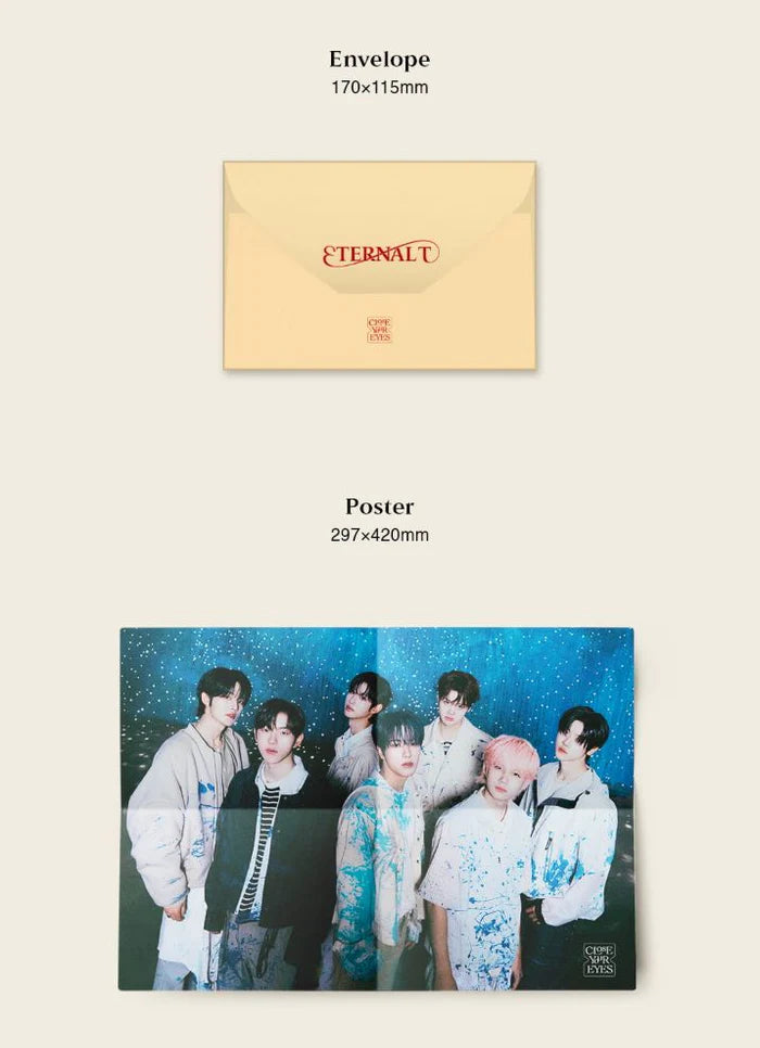 CLOSE YOUR EYES - SIGNED ETERNALT (PHOTOBOOK VER.)