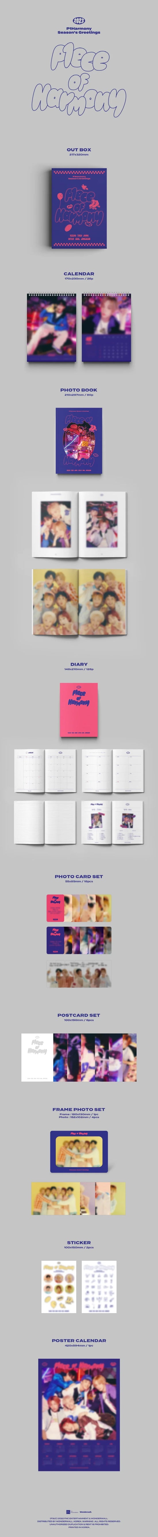 P1Harmony - [P1ece of Harmony] 2023 Season's Greetings