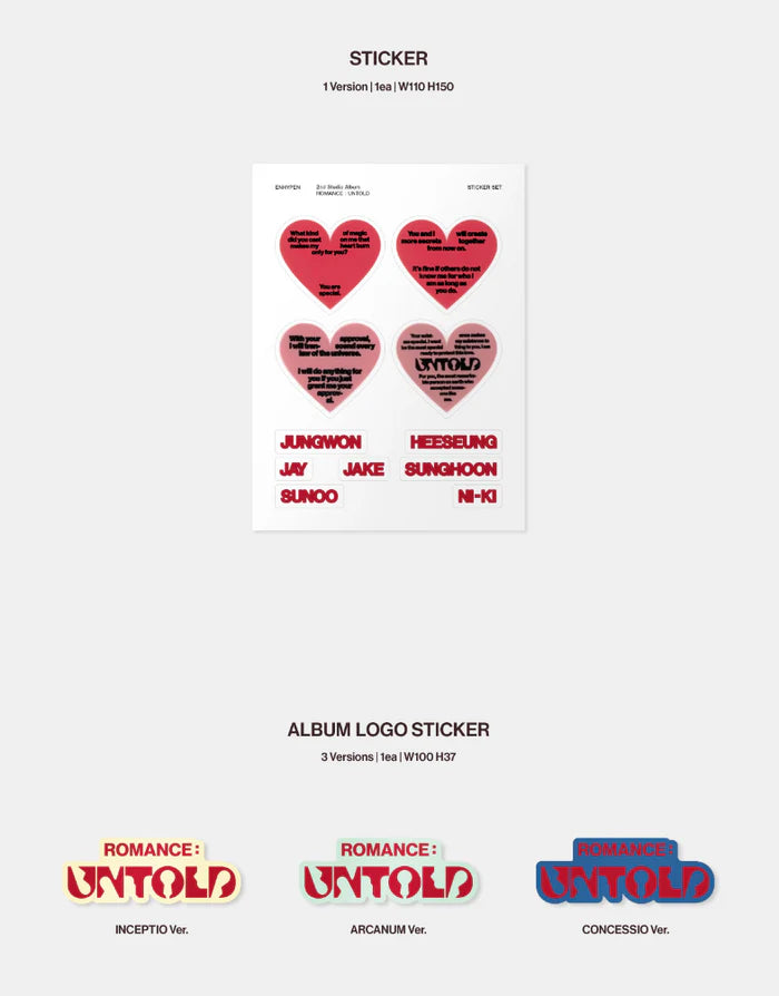 Enhypen - ROMANCE : UNTOLD
