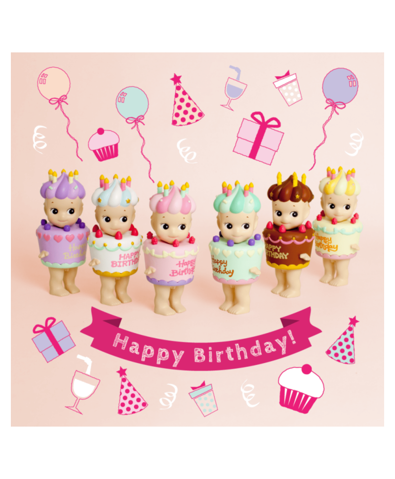 Sonny Angel Figurine Happy Birthday series