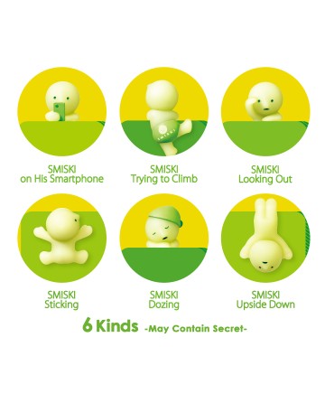 Figurine Smiski Hippers series