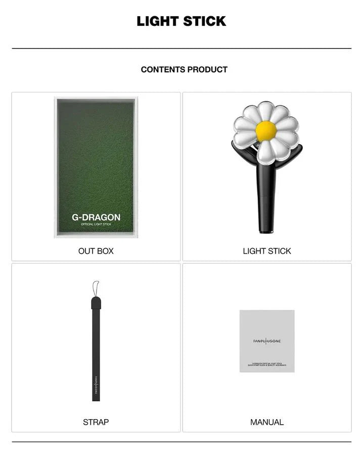 G-DRAGON (BIGBANG) - OFFICIAL LIGHT STICK