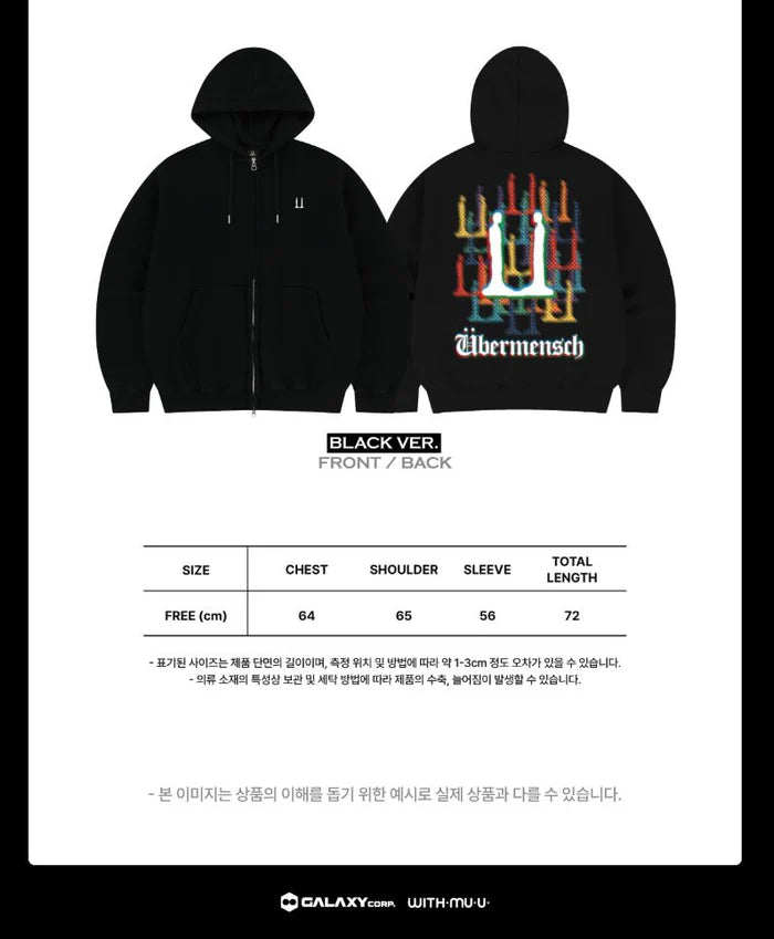 G-DRAGON Übermensch HOODIE Black L 商品の状態 【公式通販】