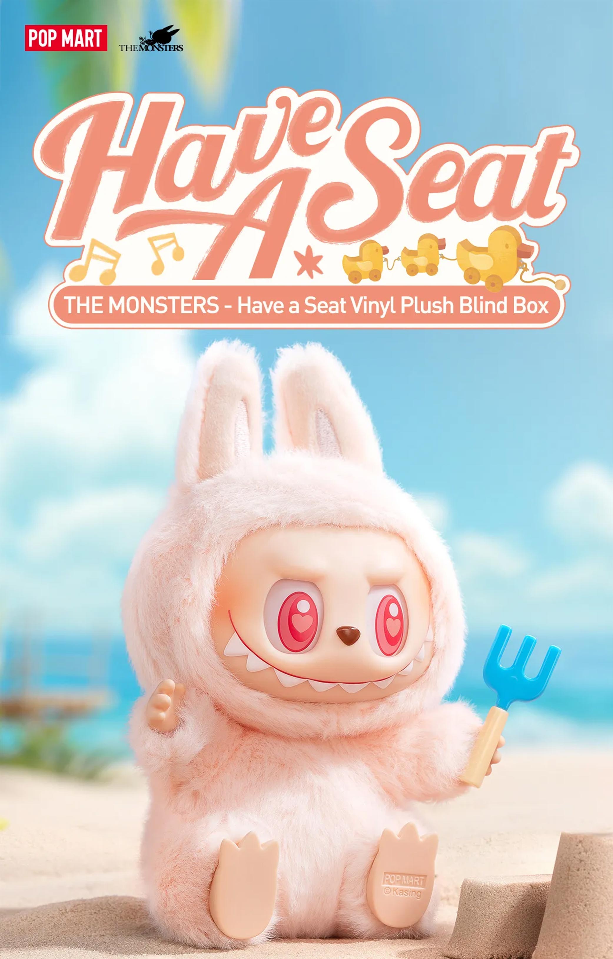 THE MONSTERS - Have a Seat Vinyl Plush Blind Box